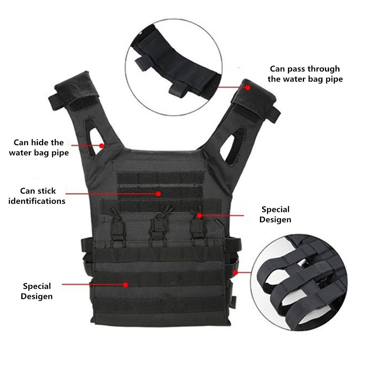 JPC Adjustable Weighted Workout Exerciser For Boxing Training Fitness Black