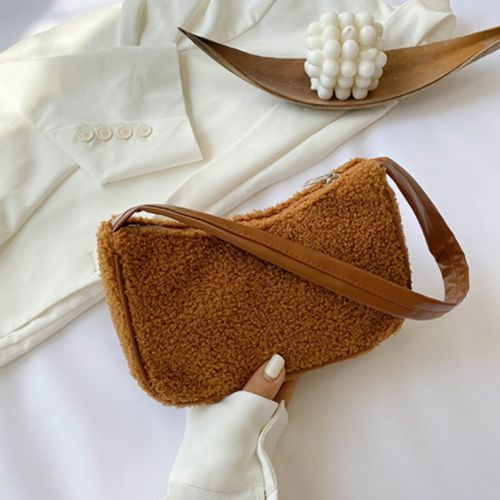 Female Square Tote Bag Handbag Ladies Underarm Shoulder