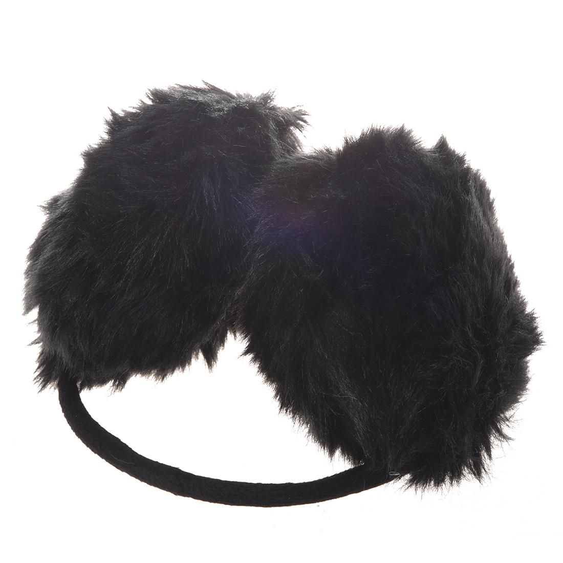 Lady Pure Plush Comfy Warmer Headband Back Ear Muffs
