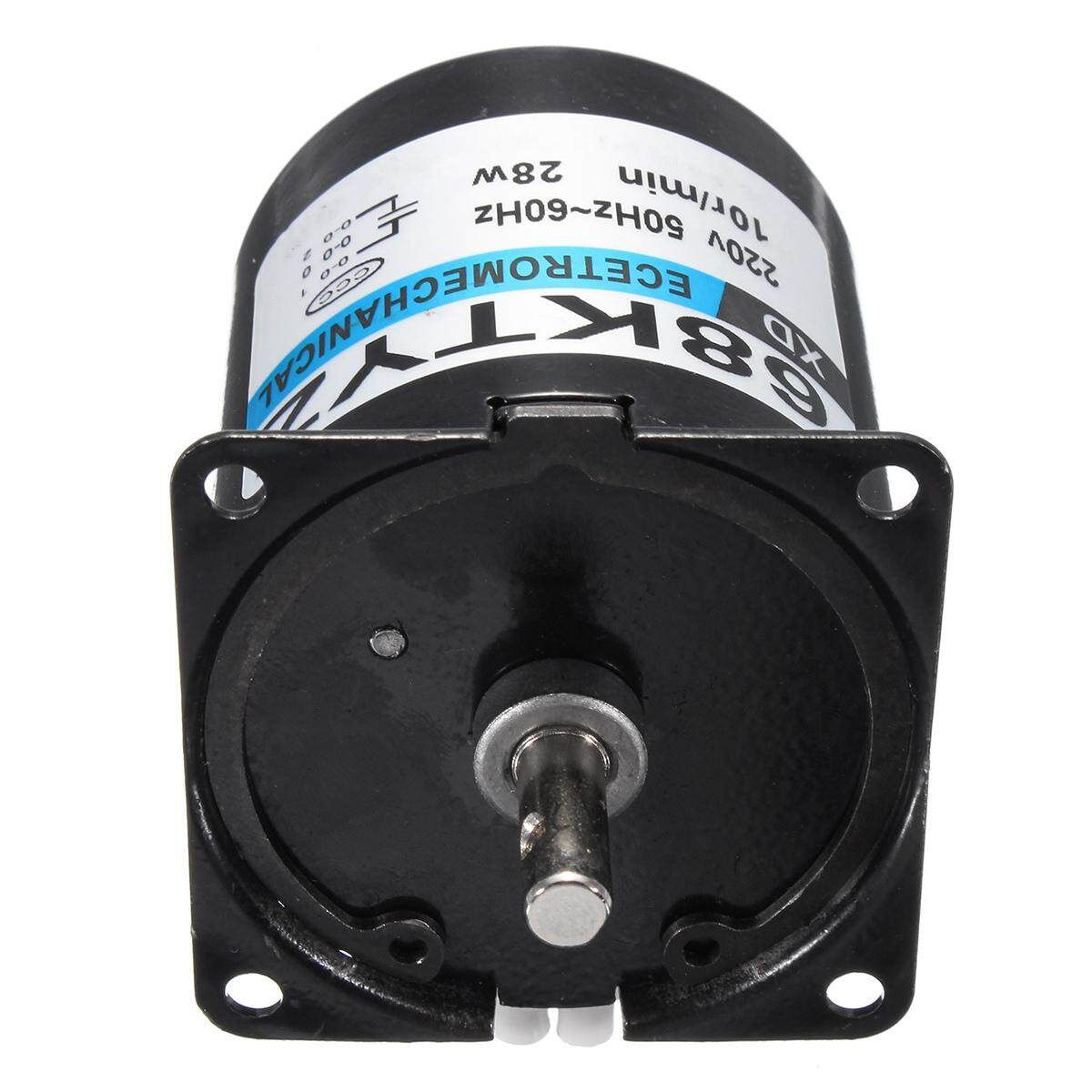 68KTYZ Speed Reducing Gear Motor 220V 28W 10rpm/min Permanent Magnet Synchronou