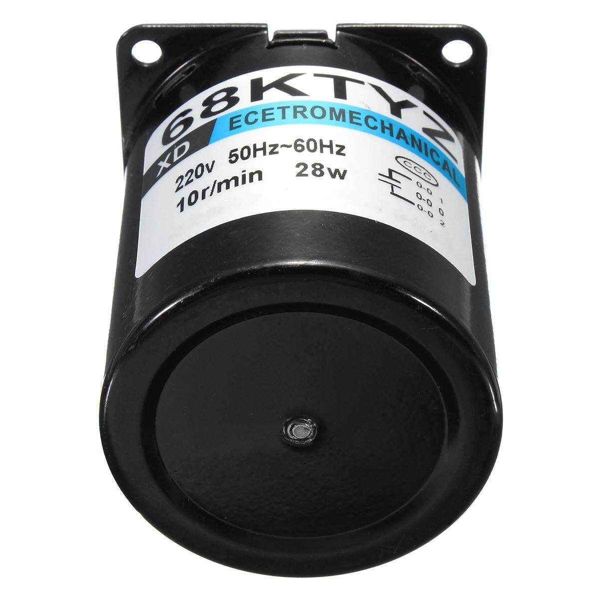 68KTYZ Speed Reducing Gear Motor 220V 28W 10rpm/min Permanent Magnet Synchronou