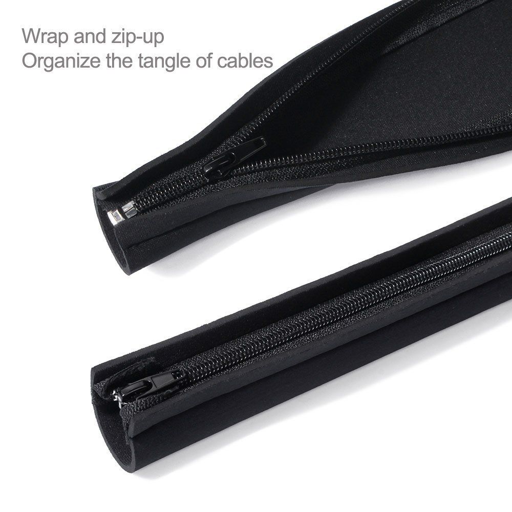 Cable Concealer Management Sleeve Wire Organizer For TV