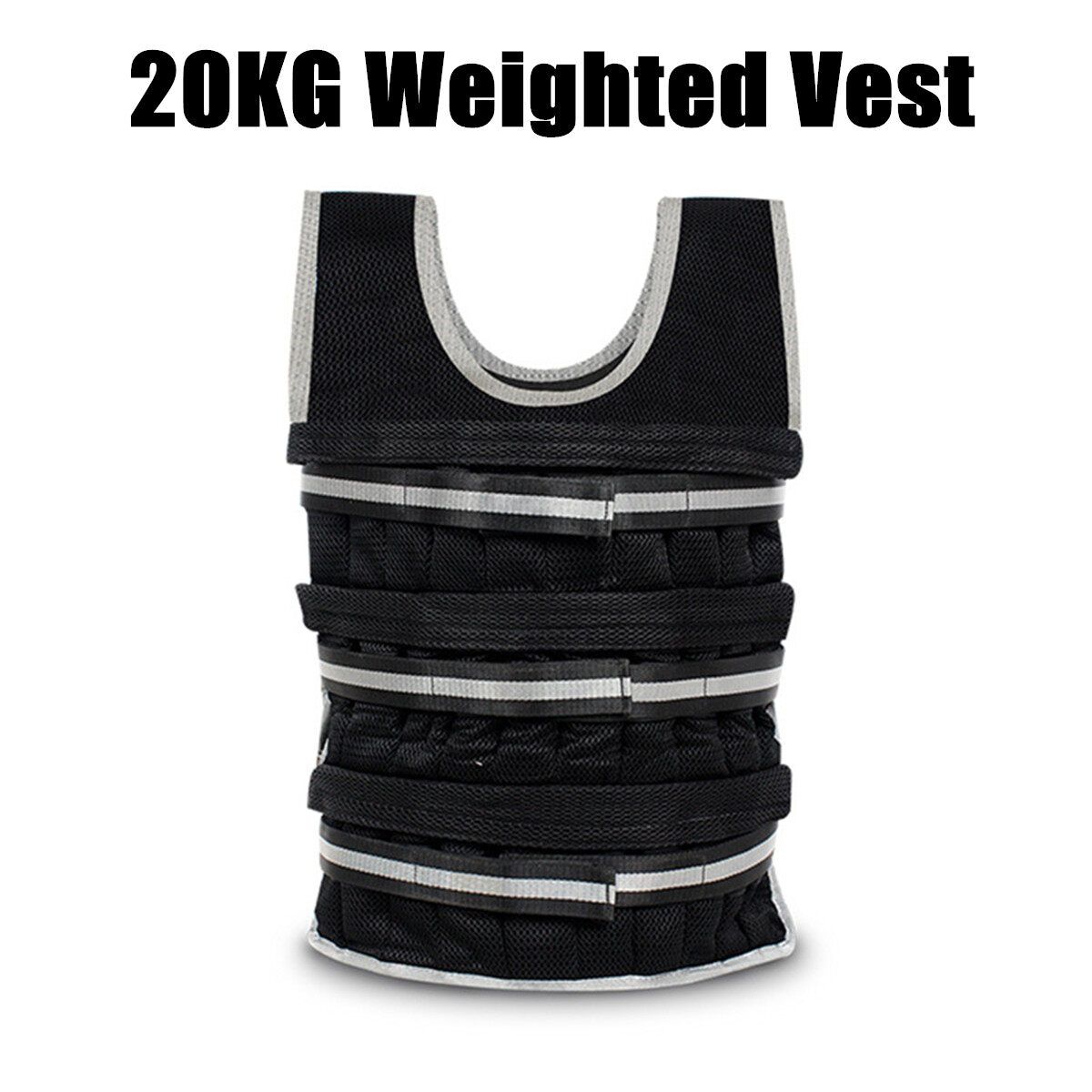 15/20KG Steel Plate Weight Training Fitness Workout Strength Exercise Sport 20kg