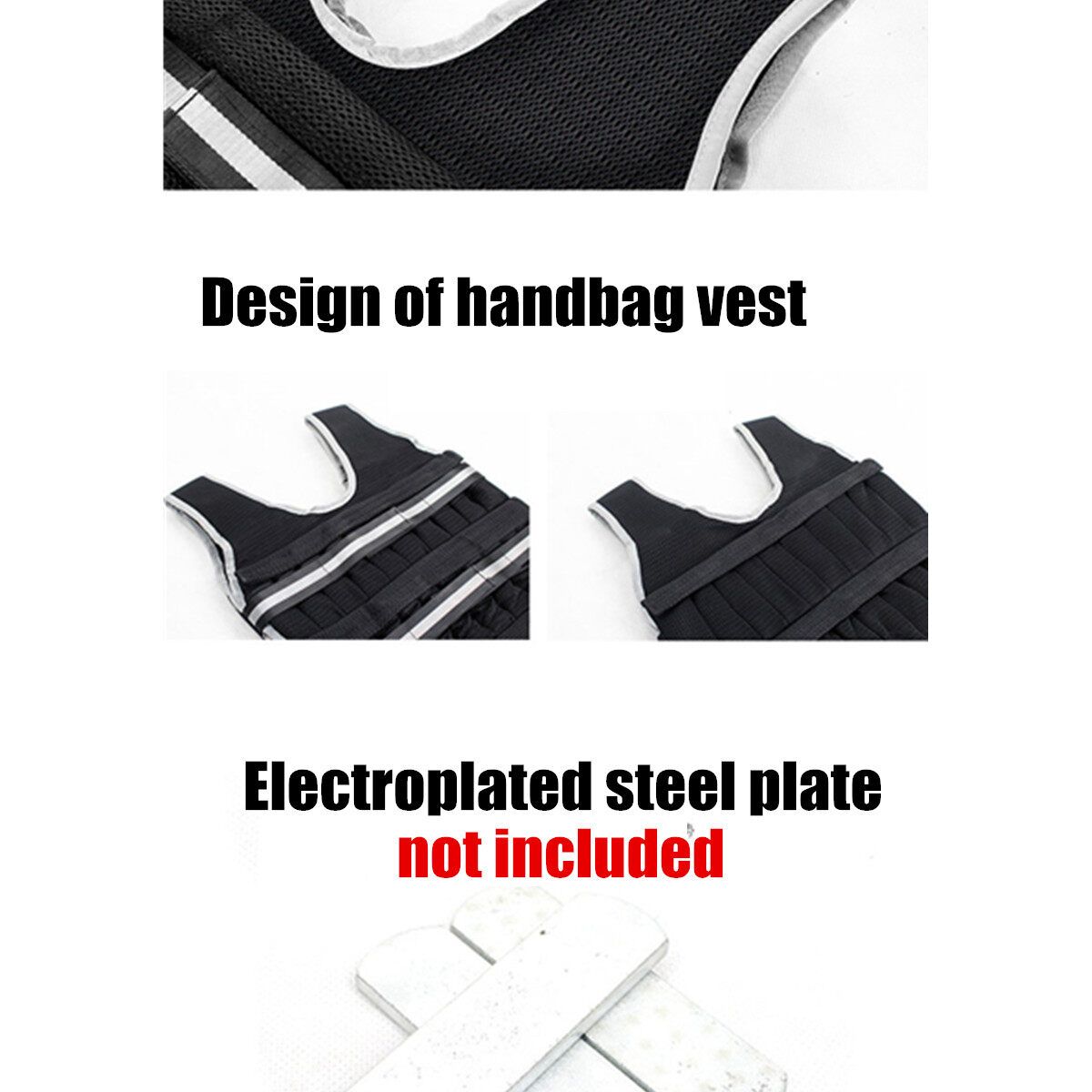 15/20KG Steel Plate Weight Training Fitness Workout Strength Exercise Sport 20kg
