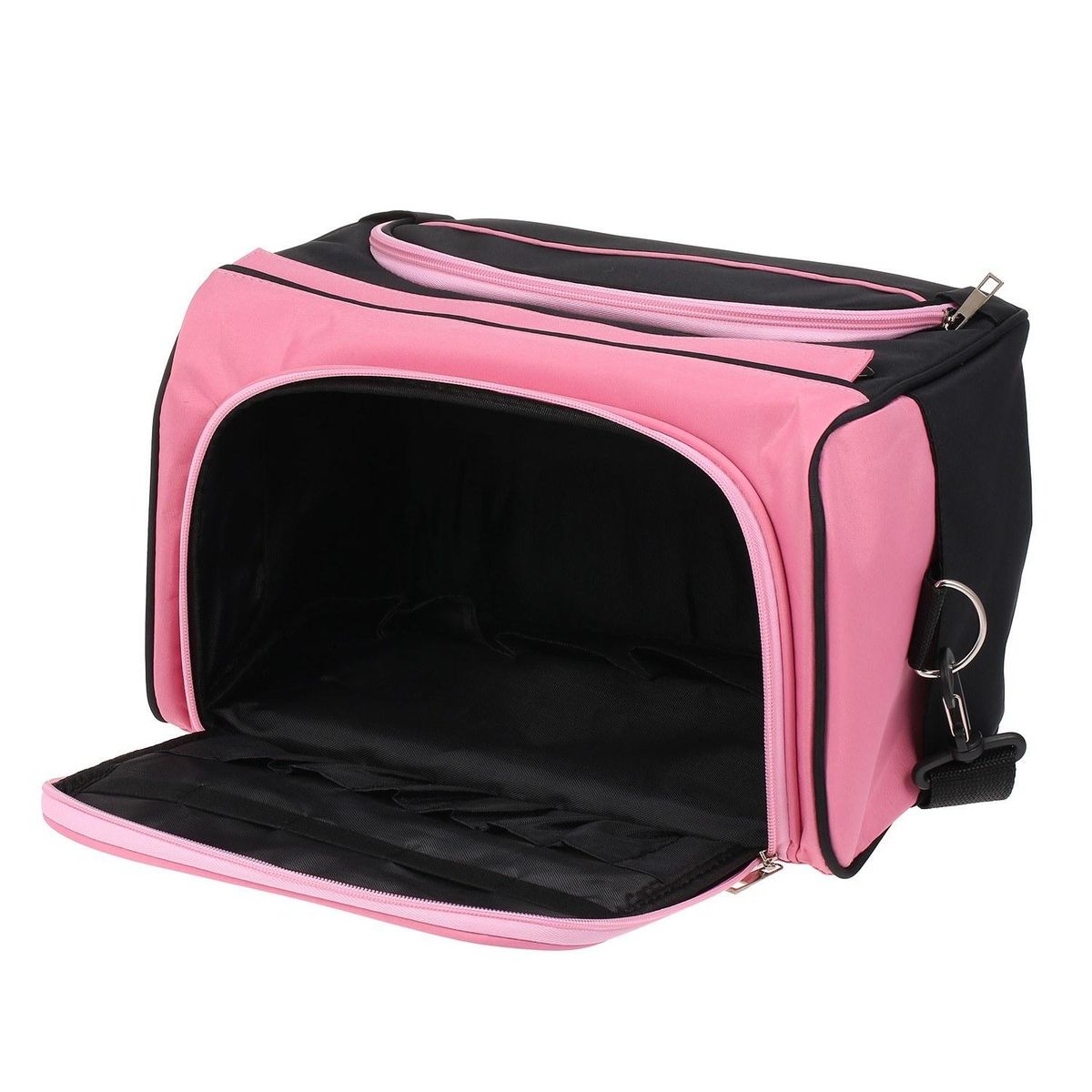 Hair Scissor Bag Salon Barber Handbag Hairdressing Comb Tools Bag Makeup Storage Bag Travel Hair styling Carrying Case with Shoulder Strap
