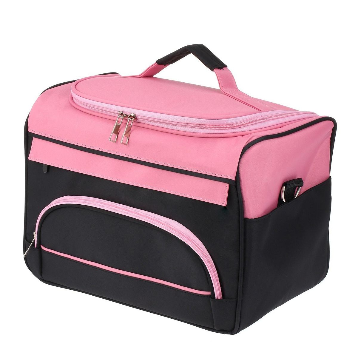 Hair Scissor Bag Salon Barber Handbag Hairdressing Comb Tools Bag Makeup Storage Bag Travel Hair styling Carrying Case with Shoulder Strap