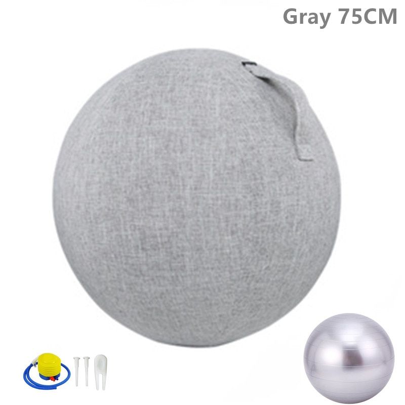 Sitting Ball Chair Pilates Exercise Yoga Ball Self-Standing Ergonomic Posture Activating Balance