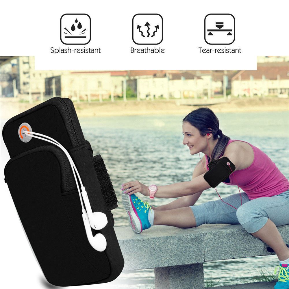 Sport Running Armband Phone Holder Armbag Pouch Bag
