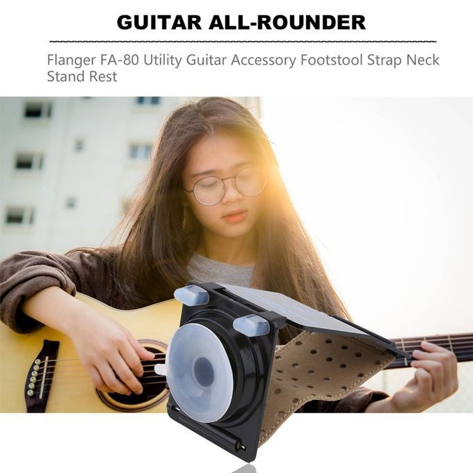 Durable FA-80 Utility Guitar A  Essory Footstool Strap Ne K Rest Stand-multicolor