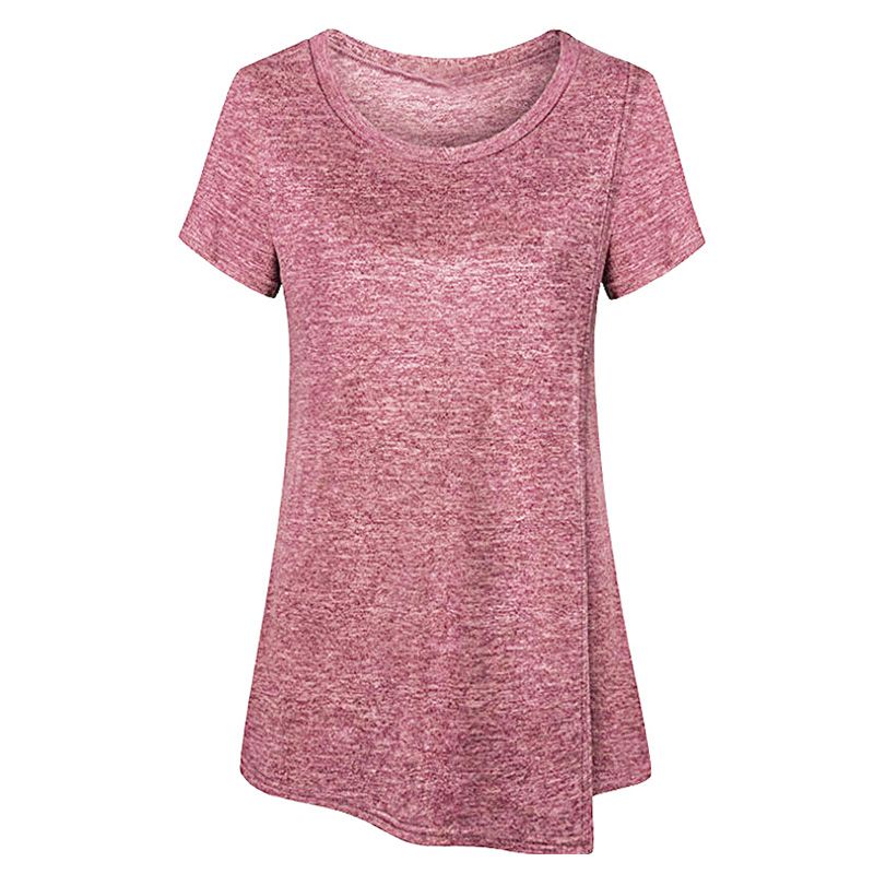 Nursing Tops Women Short Sleeve Maternity Clothes Summer Pregnancy Shirt