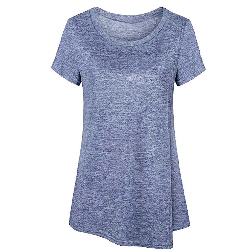 Nursing Tops Women Short Sleeve Maternity Clothes Summer Pregnancy Shirt