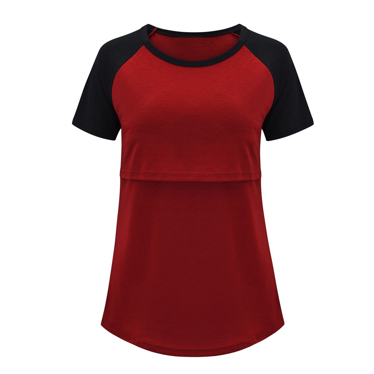 Pregnant Women Clothes Maternity Casual Breastfeeding Loose Tee Short Sleeve