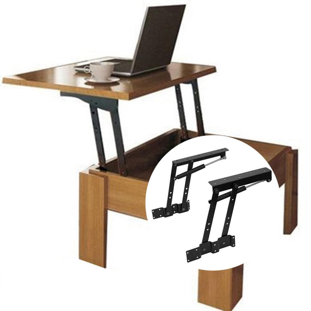 2 Pcs Table Hinges Lift Up Top Coffee Table Mechanism