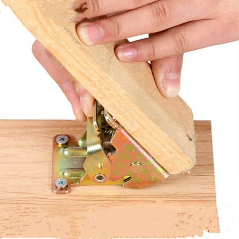 1pcs Iron Folding Support Frame Self-Locking Hinge Table