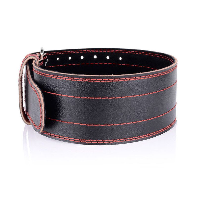 (B)Cowhide Weightlifting  Belt Bodybuilding Deadlift Gym Lumbar Belt Fitness Workout Back Prot JIN
