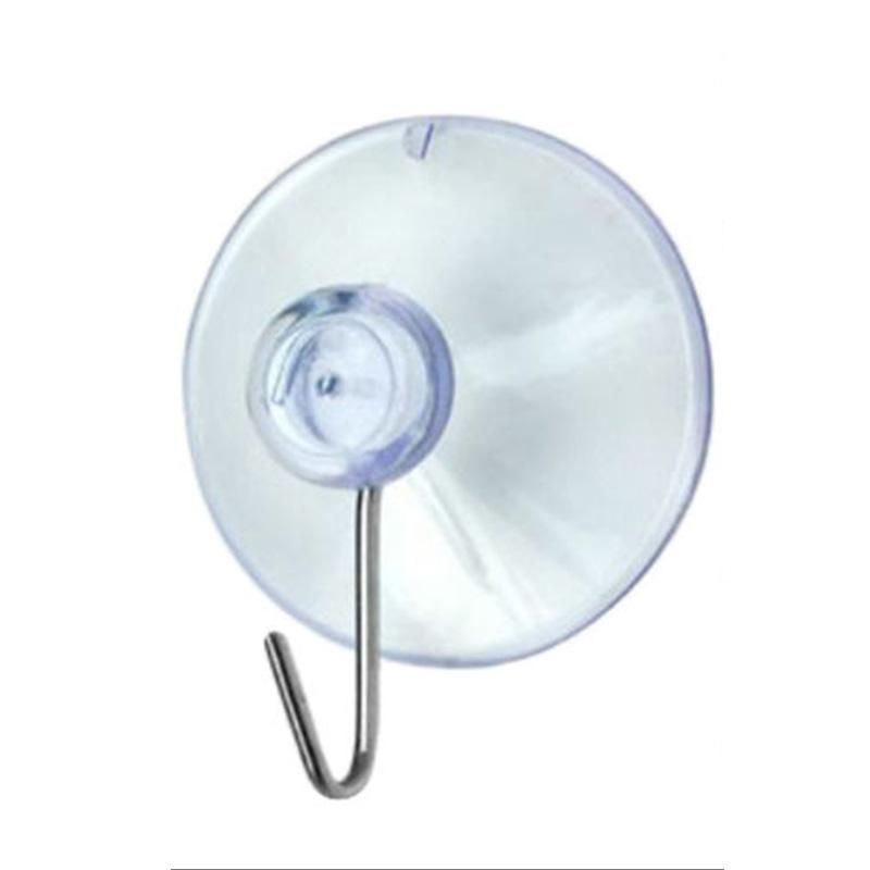10 Transparent Suction Cup Suction Cup Hook Clothes Jacket