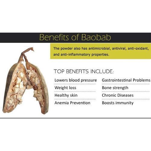 Organic Baobab Powder -100g