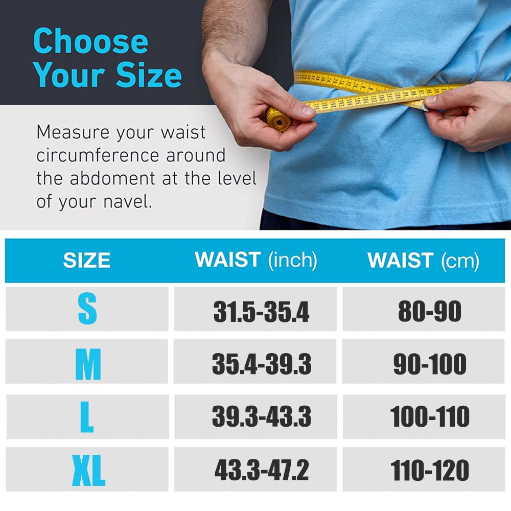 (Black)Back Support Belt Relief For Back Pain,Sciatica,Breathable Mesh Design With Lumbar Pad, JIN
