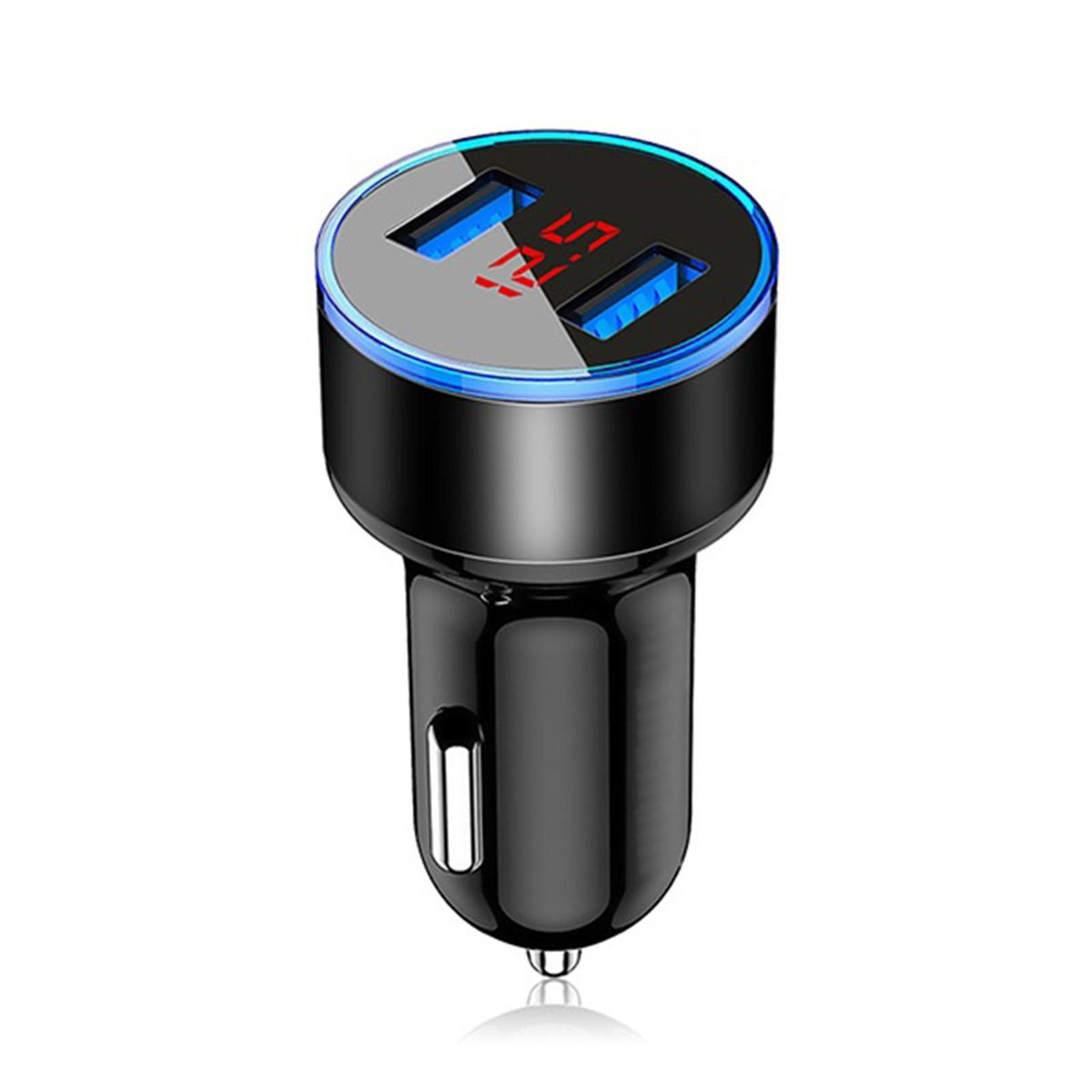 Car Charger Universal Dual USB Car-charger Adapter Black