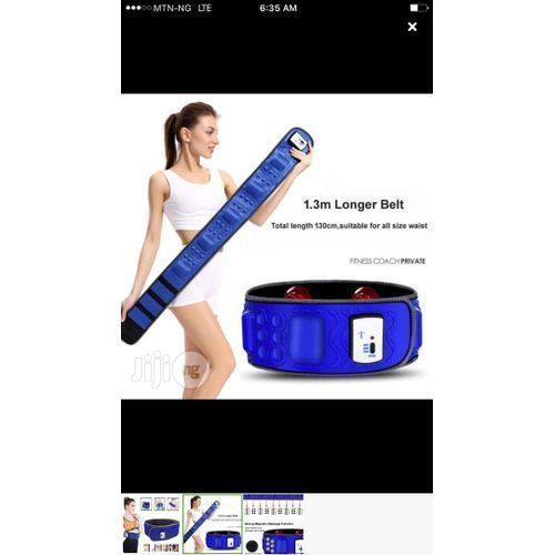 Slimming Massager Waist Vibrating Fat Burning Massage Belt