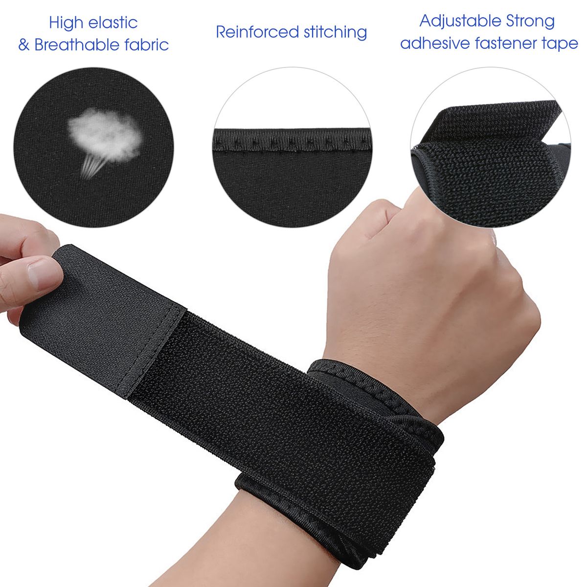 Wrist Support Brace Wrist Stabilizer Bandages Protector 1Pcs