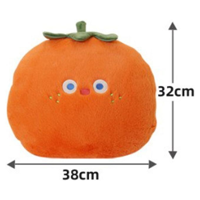 2x Fruit Pillow Toy Plush Sofa Cushion Seat Pad Home Chair Office