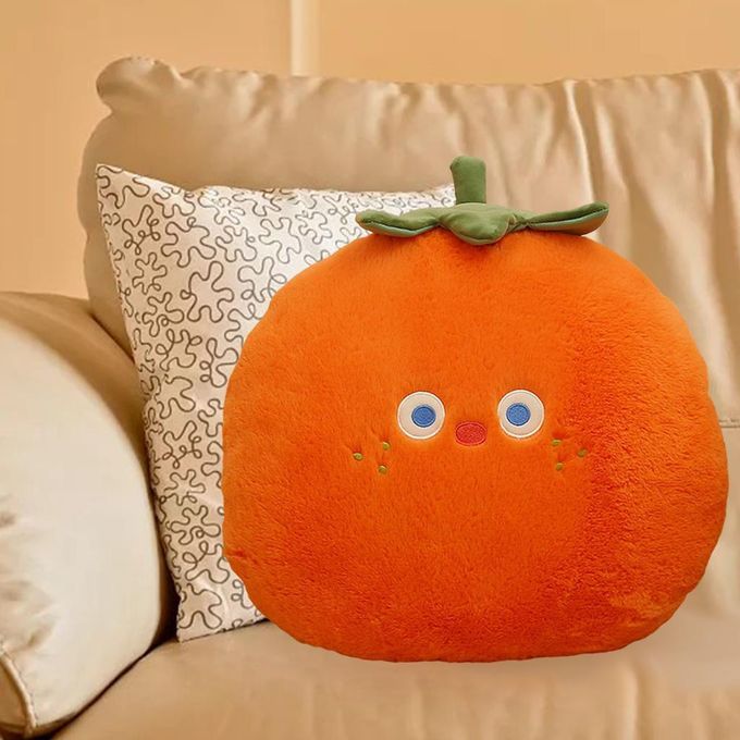 2x Fruit Pillow Toy Plush Sofa Cushion Seat Pad Home Chair Office