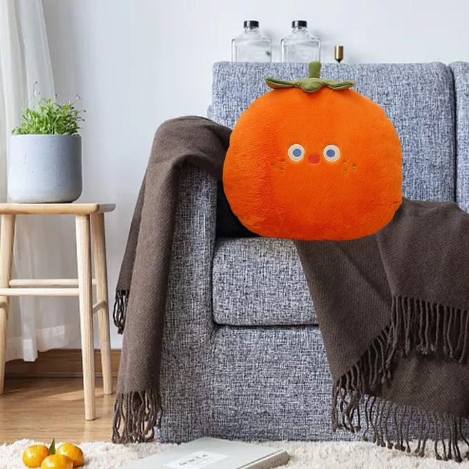 2x Fruit Pillow Toy Plush Sofa Cushion Seat Pad Home Chair Office
