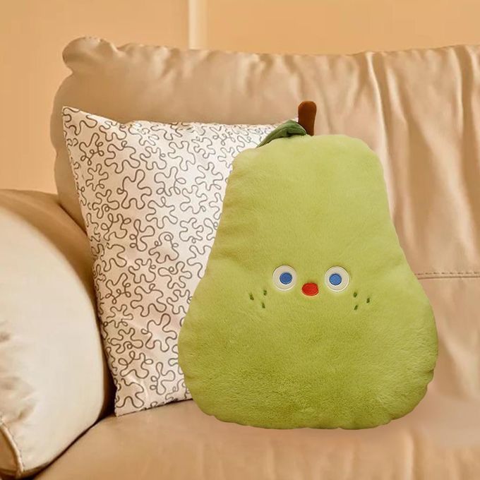 2x Fruit Pillow Toy Plush Sofa Cushion Seat Pad Home Chair Office