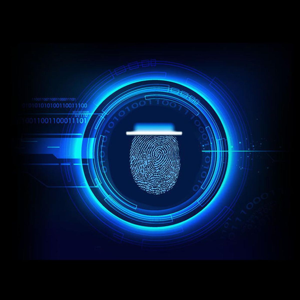 Smart Fingerprint Lock Password Keyless Door Lock Home Silver B