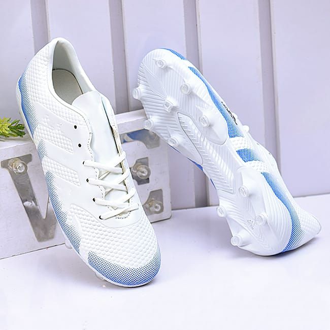 Men Soccer Football Boot White
