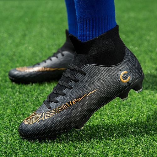 2023 Men's High-top Football Shoes Soccer Boots Sneakers
