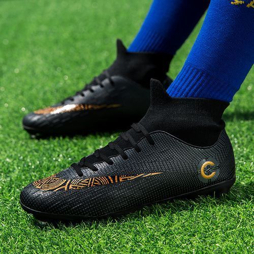 2023 Men's High-top Football Shoes Soccer Boots Sneakers