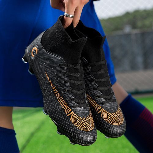 2023 Men's High-top Football Shoes Soccer Boots Sneakers