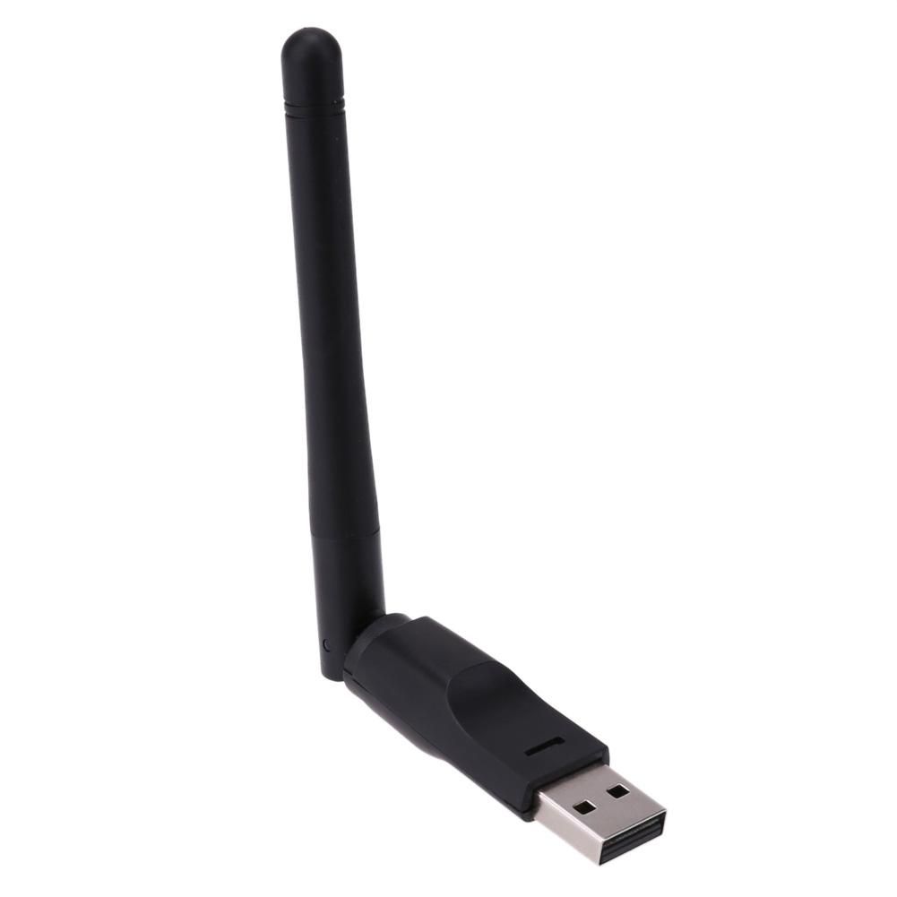 2pcs Mini USB WiFi Adapter 150Mbps 2dBi Antenna WiFi