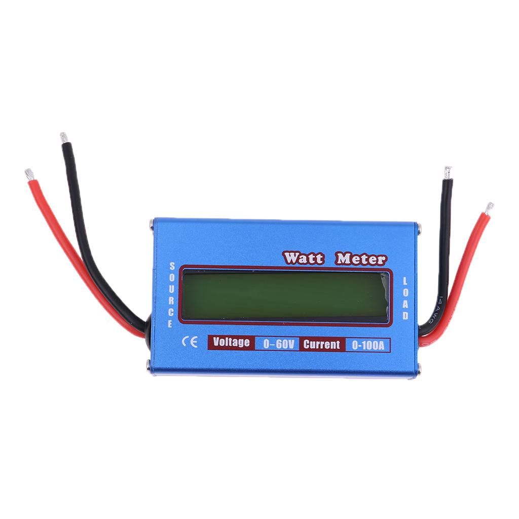 Digital LCD Battery 60V / 100A Wattmeter Voltage Amp Monitor RC DC