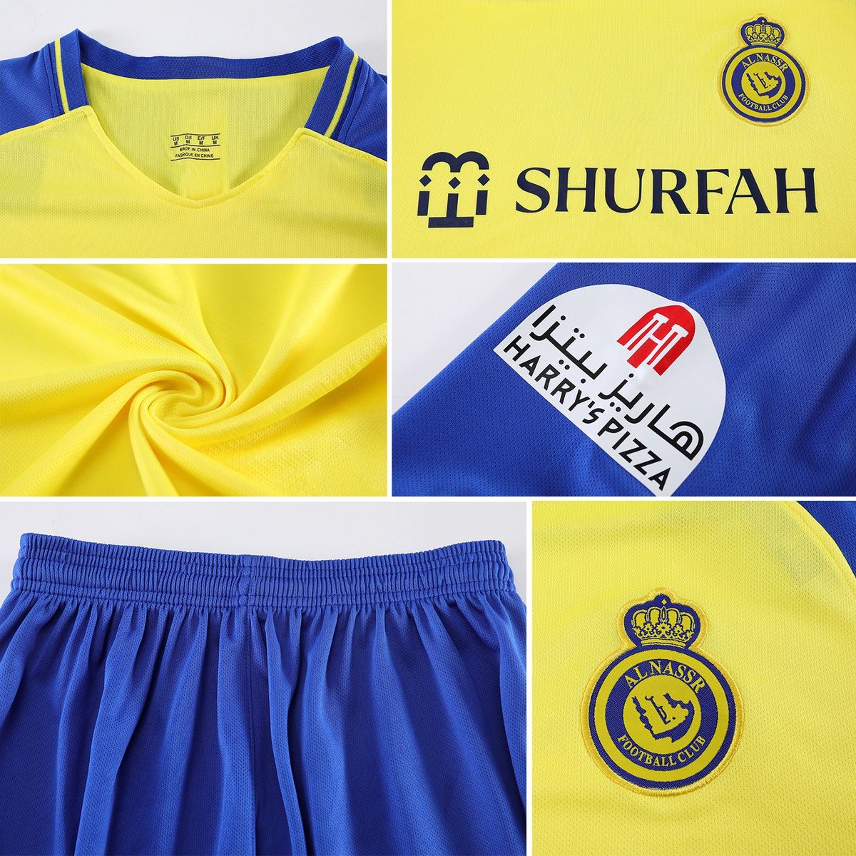 Cristiano Ronaldo Jersey, Al-Nassr FC Football Jersey Set