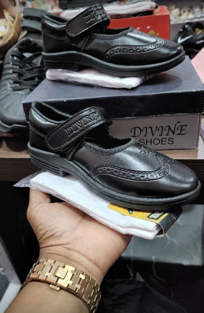 Back To SCHOOL Girl Child Shoes Black