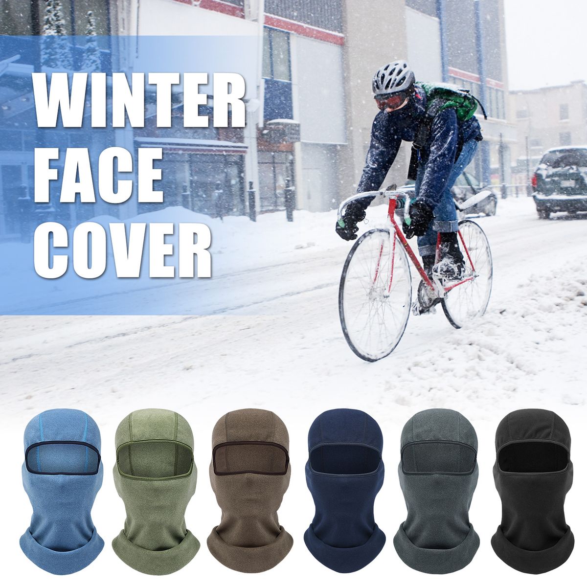 Winter Face Cover Windproof Face Mask Winter Protection Warm