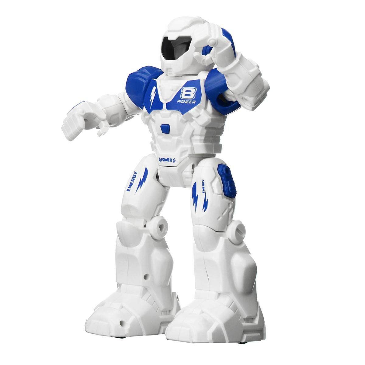 Intelligent Remote Control Programmable Robot Singing And Dancing Kids Gift Toy Blue