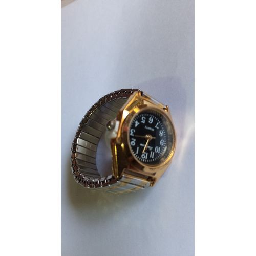 Baby Gold Steel Chain Wristwatch+Case