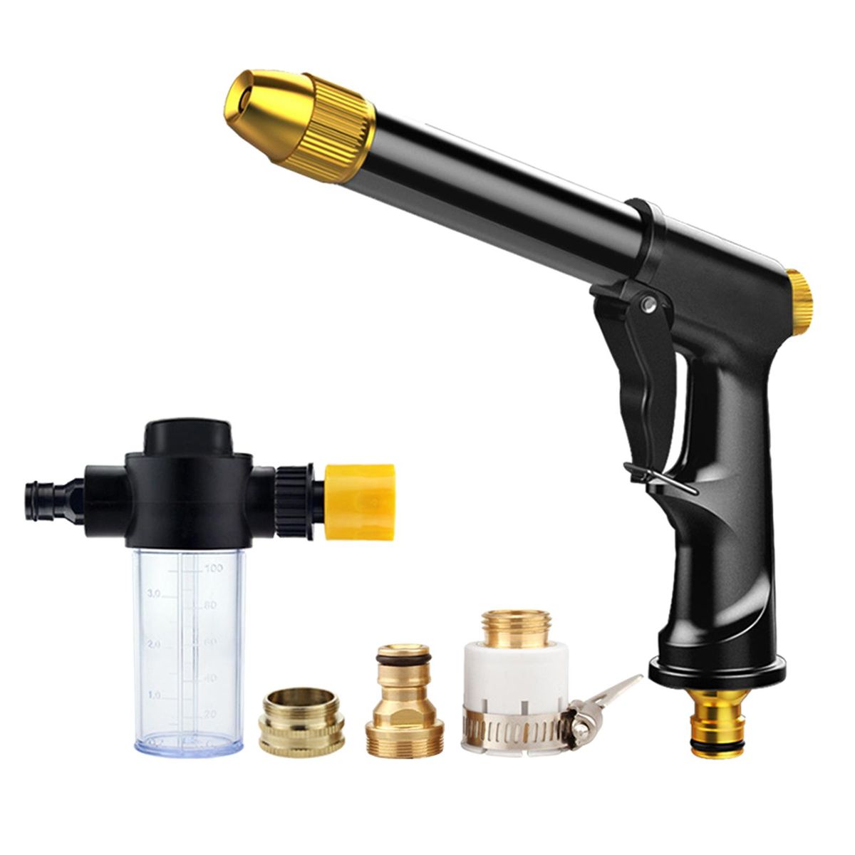 Upgrade Garden Hose Nozzle  Nozzle Brass Heavy Duty Sprayer Car