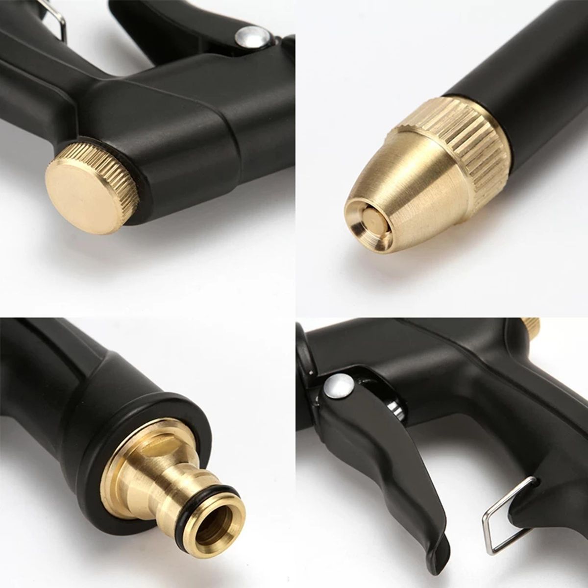 Upgrade Garden Hose Nozzle  Nozzle Brass Heavy Duty Sprayer Car