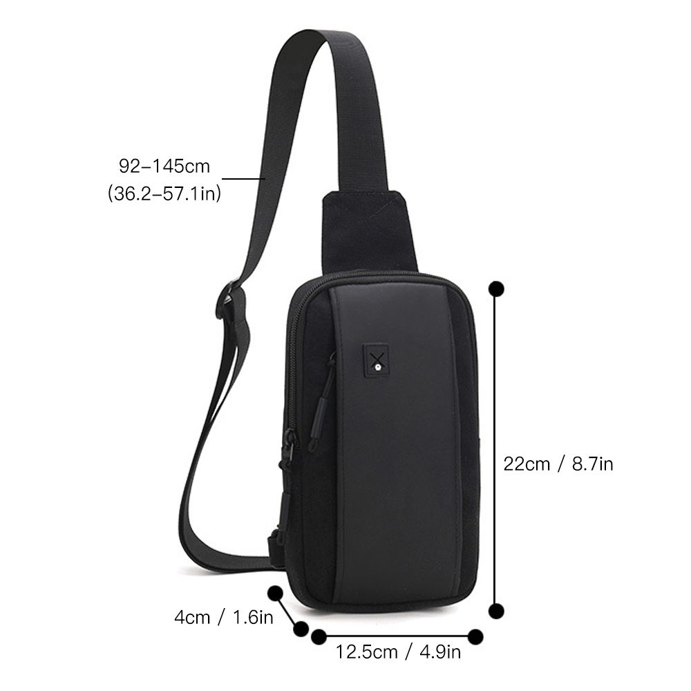 Sling Backpack For Men Women Lightweight Chest Bag Crossbody