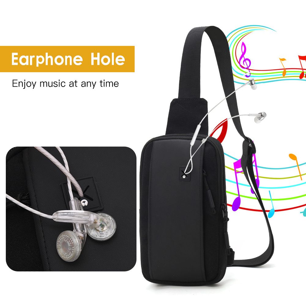 Sling Backpack For Men Women Lightweight Chest Bag Crossbody