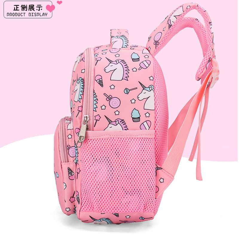 3-6 Years Kids Girls Cute Backpack Cartoon Unicorn SchoolBag