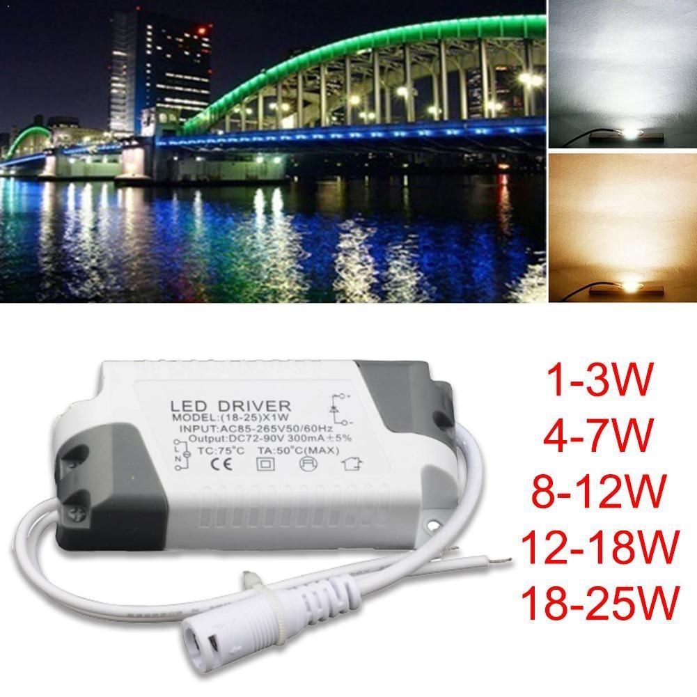 LED Driver 12-18W Output DC36-68V 300mA Power Supply For