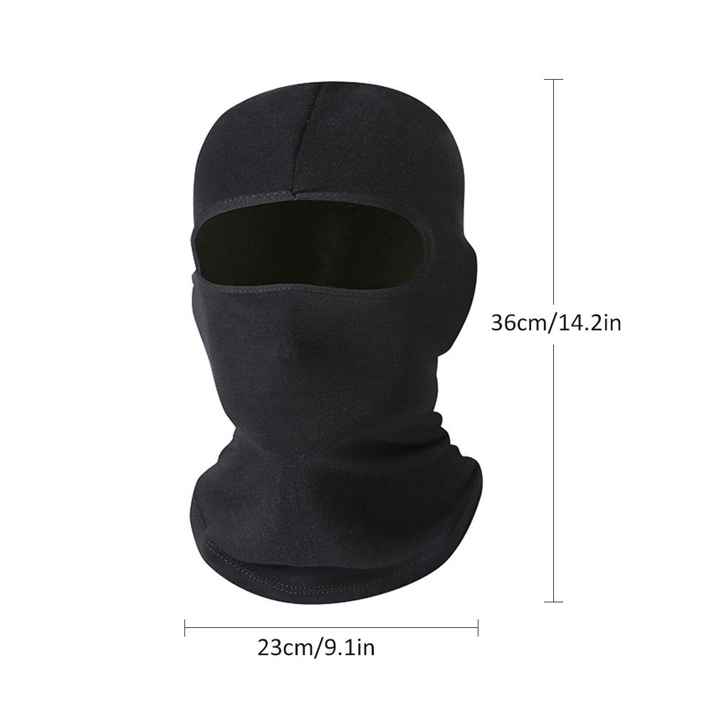 Windproof Full Face Cover Winter Neck Warmer Helmet Hat For