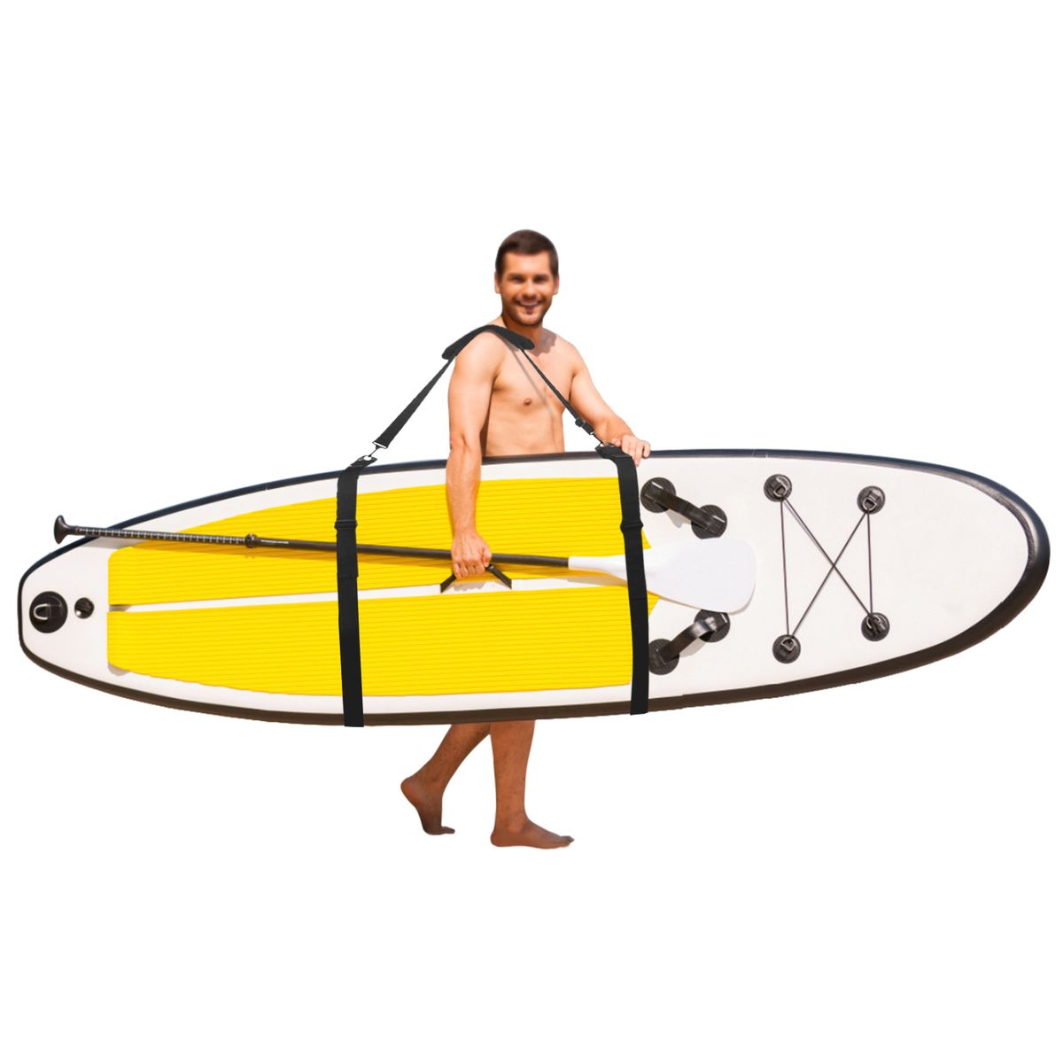 Surfboard Shoulder Strap Adjustable Standing Paddle Carrying