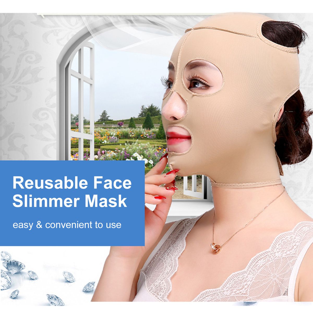 Reusable Face Slimmer Chin Slimming Mask Face Lifting Double